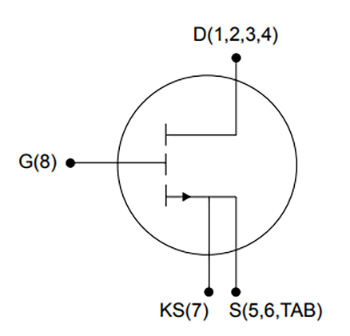 原理图 - STMicroelectronics SGT080R70ILB电子模式PowerGaN晶体管